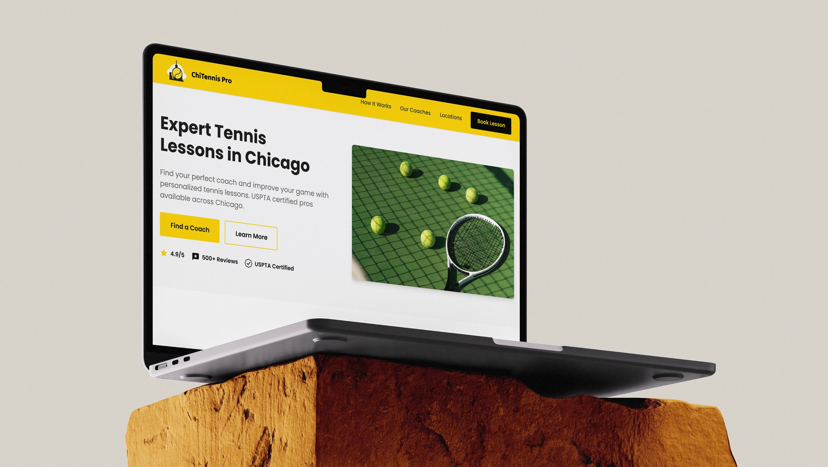 ChiTennis Pro — Shopify Landing Page Design