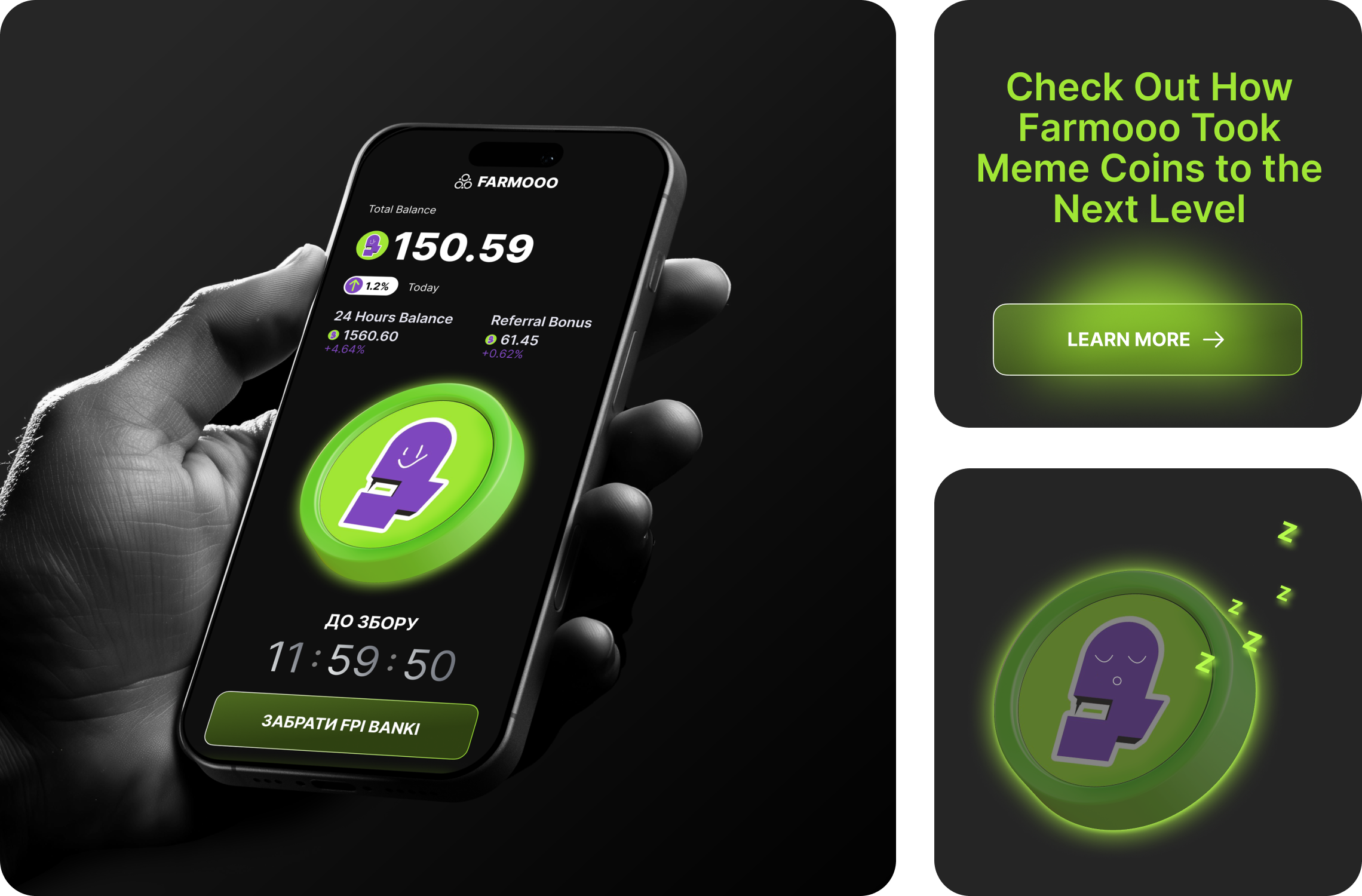 Farmooo Meme Crypto App