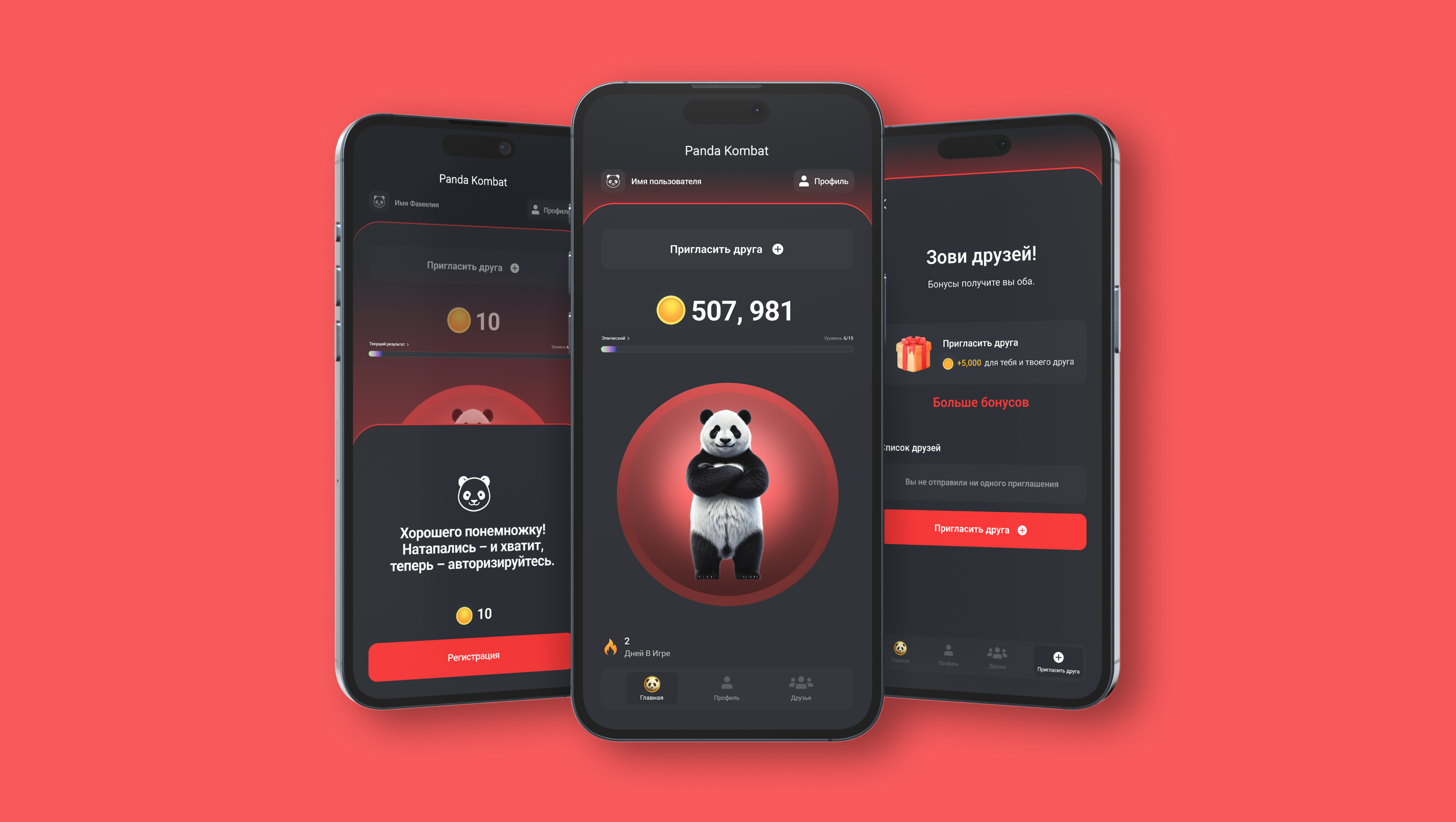 Panda Kombat — Gamified Tap-to-Earn Crypto App